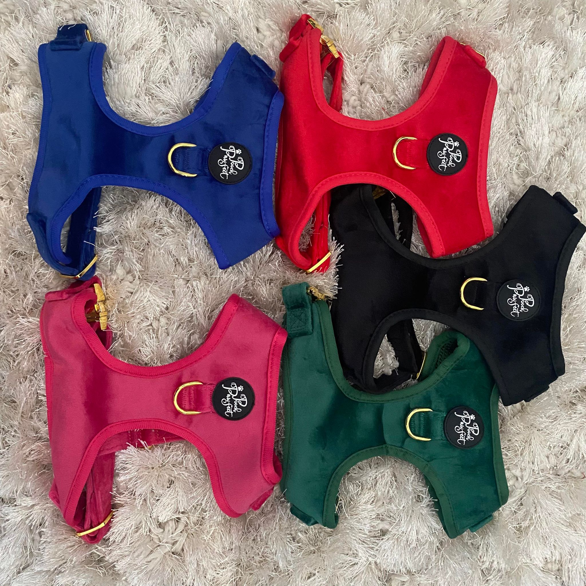 Luxury Velvet Harness – Pooch Pawfect