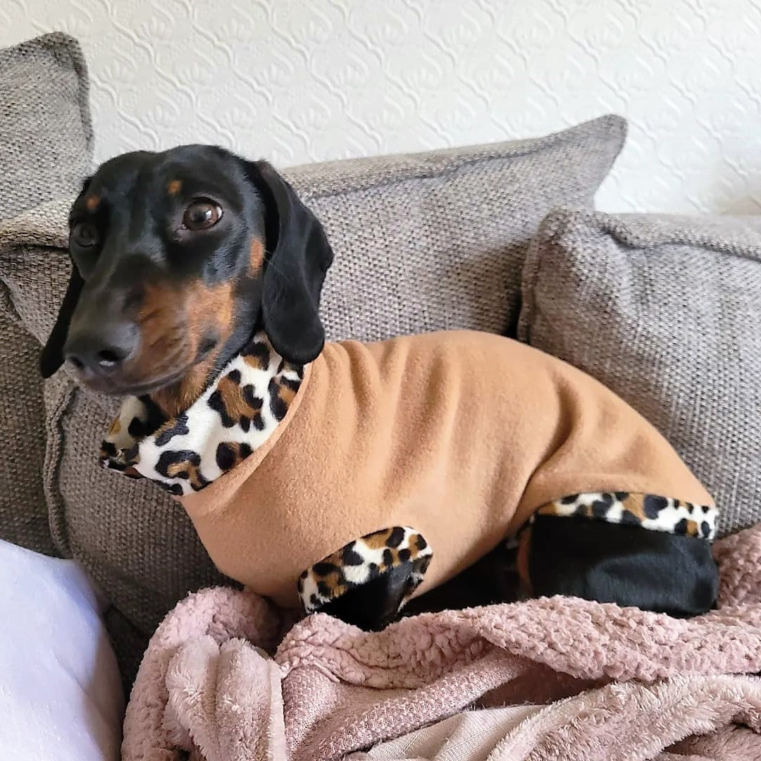 Dachshund fleece best sale