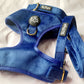 Luxury Velvet Harness, Collar, Lead (Set)