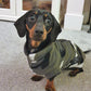 IVDD Zip-Up Dachshund Fleece Jumper